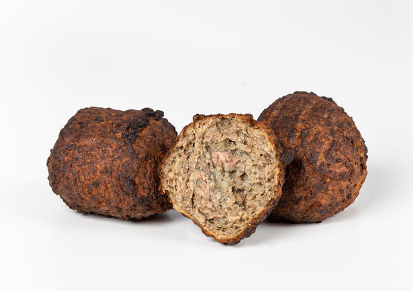 Gebackener Leberknödel